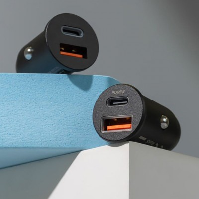 АЗП Proove Tiny Power Pro 65W (USB + Type-C) (ACTP65110001) Black