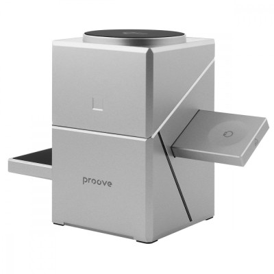 Бездротовий зарядний пристрій Proove Iron Hide 3 in 1 Qi2 (WSIH15000003) gray