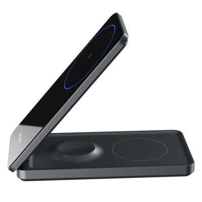 Бездротовий зарядний пристрій Proove Metal Edge 3 in 1 (WSME15010003) Black Бездротовий зарядний пристрій Proove Metal Edge 3 in 1 (WSME15010003) Black