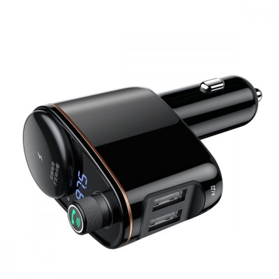 FM Modulator Baseus Bluetooth MP3 Player (CCHC000001) Black