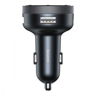 FM-трансмітер Baseus Enjoy Car Wireless MP3 Charger (Wireless 5.0+5V/3.4A) (CCLH-01) Black FM-трансмітер Baseus Enjoy Car Wireless MP3 Charger (Wireless 5.0+5V/3.4A) (CCLH-01) Black