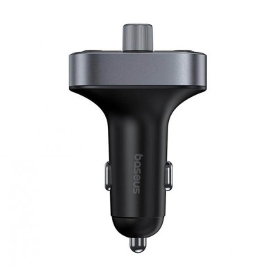 Автомобільне ЗУ Baseus FM Launcher S-09 Pro (C10762200113-00) Black