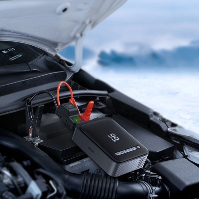 Автомобільний пускозарядний пристрій Baseus Super Energy 2-in-1 Car Jump Starter 8000 mAh (CGCN000001) Black Автомобільний пускозарядний пристрій Baseus Super Energy 2-in-1 Car Jump Starter 8000 mAh (CGCN000001) Black