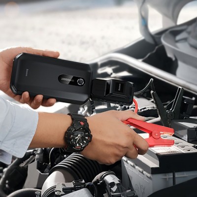 Автомобільний пускозарядний пристрій Baseus Super Energy Air Car Jump Starter 10000 mAh (CGNL020101) Black Автомобільний пускозарядний пристрій Baseus Super Energy Air Car Jump Starter 10000 mAh (CGNL020101) Black