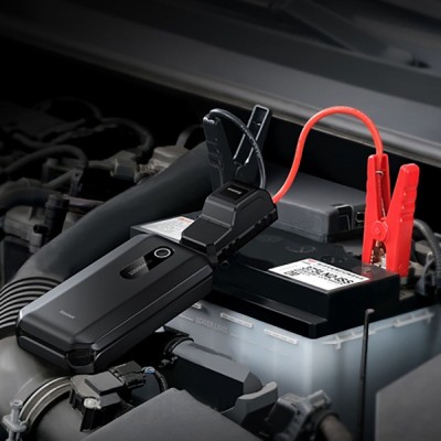 Автомобільний пускозарядний пристрій Baseus Super Energy Air Car Jump Starter 10000 mAh (CGNL020101) Black Автомобільний пускозарядний пристрій Baseus Super Energy Air Car Jump Starter 10000 mAh (CGNL020101) Black