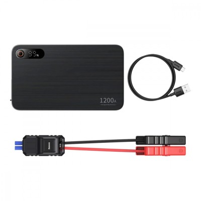 Автомобільний пускозарядний пристрій Baseus Super Energy Pro+ 1200A Car Jump Starter (C00245700111-00) Black