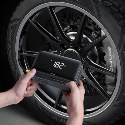 Автомобільний пускозарядний пристрій Baseus Super Energy Series 4-in-1 Car Jump Starter 600A (C00245902111-00) Black