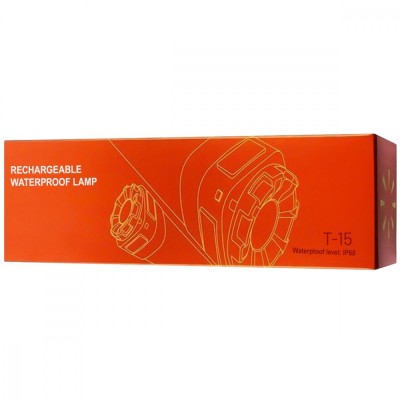 Багатофункціональний ліхтар T15 2600 mAh (16см) white
