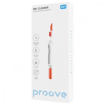 Багатофункціональний набір для чищення Proove Mr. Cleaner 3in1 (MCP00000302) White