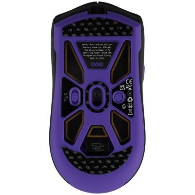 Бездротова ігрова миша Proove Gaming Rate Special Edition (CMRTWRS03002) white/purple