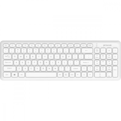 Бездротова клавіатура Proove Classic Code (Ukraine Layout) white