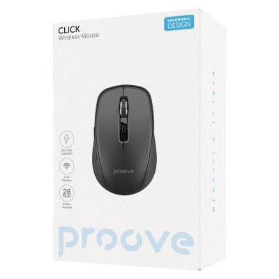 Бездротова миша Proove Click white