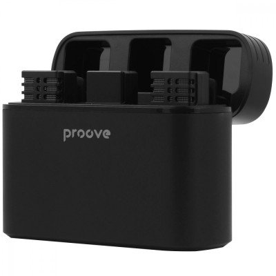 Бездротовий петличний мікрофон Proove Record Lightning (PMRC00010102) Black
