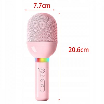 Караоке мікрофон Sound Wawe pink