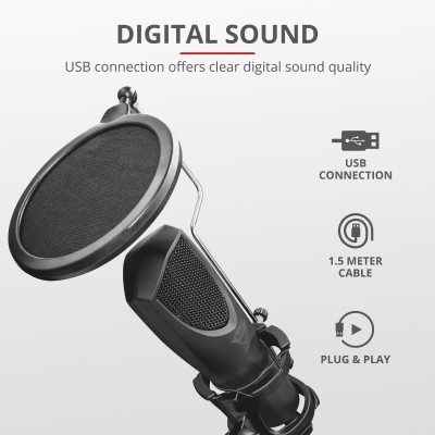 Мікрофон Trust GXT 232 Mantis Streaming USB (22656_TRUST) Мікрофон Trust GXT 232 Mantis Streaming USB (22656_TRUST)