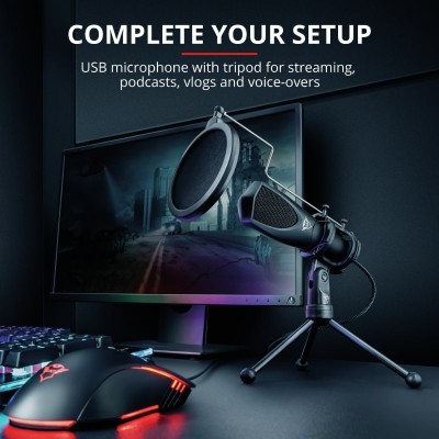 Мікрофон Trust GXT 232 Mantis Streaming USB (22656_TRUST) Мікрофон Trust GXT 232 Mantis Streaming USB (22656_TRUST)