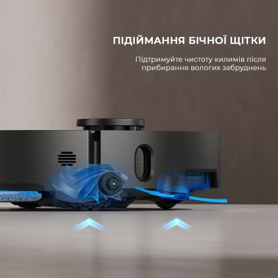 Робот-пилосос Dreame Bot X40 Ultra Complete (RLX63CE-2-Bl) Black