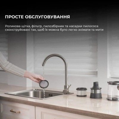 Ручний пилосос Dreame Cordless Vacuum Cleaner R20 Aqua
