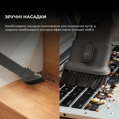 Ручний пилосос Dreame Cordless Vacuum Cleaner R20 Aqua