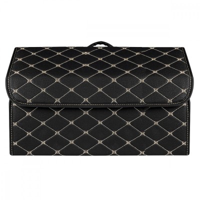 Органайзер у багажник автомобіля 54см*30см*30см black beige