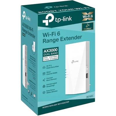 Підсилювач сигналу для Mesh системи, RE700X TP-LINK Підсилювач сигналу для Mesh системи, RE700X TP-LINK