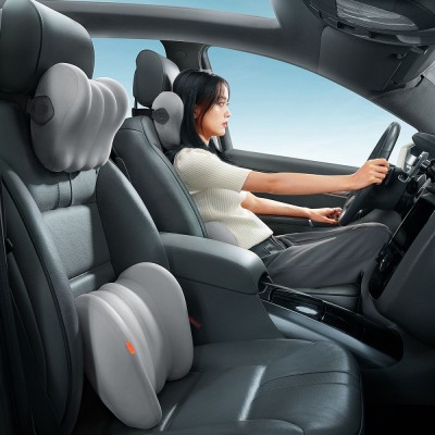 Подушка На підголівник Baseus ComfortRide Series Car Lumbar (CNYZ000013) Grey