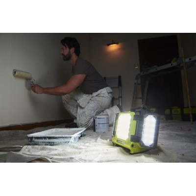 Прожектор гібридний панельний Ryobi ONE+ RLPH18-0 18В/220В Hybrid 3 LED панелі 3000лм 3 режими яскравості без АКБ та ЗП (5133005 Прожектор гібридний панельний Ryobi ONE+ RLPH18-0 18В/220В Hybrid 3 LED панелі 3000лм 3 режими яскравості без АКБ та ЗП (5133005