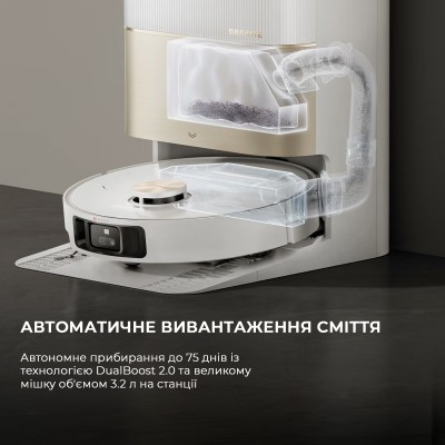Робот-пилосос Dreame X50 Ultra Complete (RLX85CE-4-WH) White
