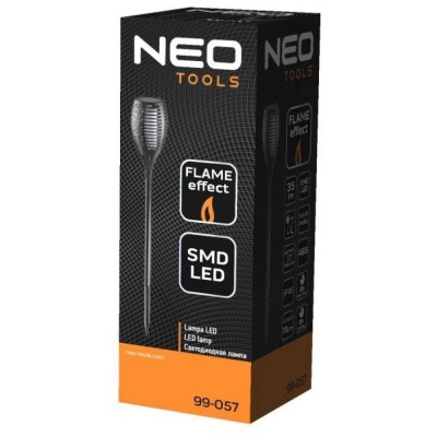 Світильник стовпчик Neo Tools LED 78см 1Вт 35Лм 3000К 1200мА•год автономний датчик сутінків чорний (99-057) Світильник стовпчик Neo Tools LED 78см 1Вт 35Лм 3000К 1200мА•год автономний датчик сутінків чорний (99-057)