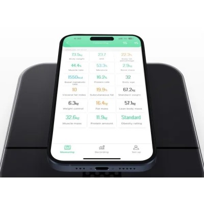 Смарт ваги торгової марки OYEET колір темно-сірий (BS-OY02) Смарт ваги торгової марки OYEET колір темно-сірий (BS-OY02)