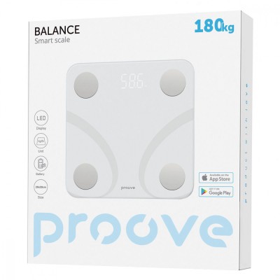 Смарт-ваги Proove Balance (SLBF00010002) White