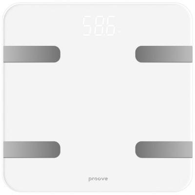 Смарт-ваги Proove Smart scales Numbers (SLBP00010002) White