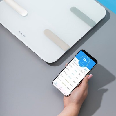 Смарт-ваги Proove Smart scales Numbers (SLBP00010002) White