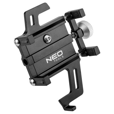 Тримач смартфона Neo Tools для велосипеда, алюмінієвий, діапазон 5.5-9.5см Тримач смартфона Neo Tools для велосипеда, алюмінієвий, діапазон 5.5-9.5см