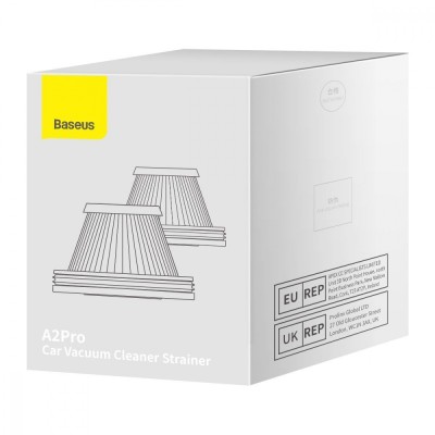 Фільтр для автомобільного пилососу Baseus A2 Pro (2pcs) black