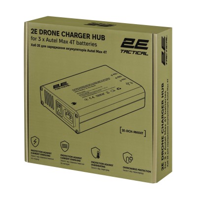 Хаб 2E для заряджання акумуляторів Autel Max 4T/4N, 3 х DC, 2 x USB-A (2E-DCH-MAX4T) Хаб 2E для заряджання акумуляторів Autel Max 4T/4N, 3 х DC, 2 x USB-A (2E-DCH-MAX4T)