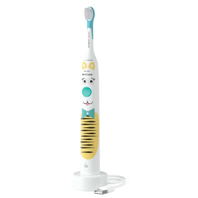 Щітка зубна електр. Philips, Philips Sonicare For Kids, для дітей, насадок-1, 2 комплекти наклейок, білий (HX3601/01) Щітка зубна електр. Philips, Philips Sonicare For Kids, для дітей, насадок-1, 2 комплекти наклейок, білий (HX3601/01)