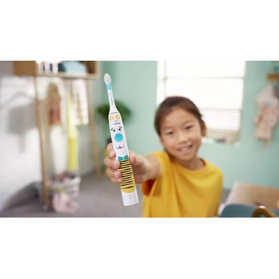 Щітка зубна електр. Philips, Philips Sonicare For Kids, для дітей, насадок-1, 2 комплекти наклейок, білий (HX3601/01) Щітка зубна електр. Philips, Philips Sonicare For Kids, для дітей, насадок-1, 2 комплекти наклейок, білий (HX3601/01)