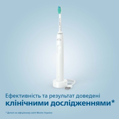 Щітка зубна електр. Philips, Sonicare 2100 Series, 31т. колив/хв, насадок-1, білий (HX3651/13) Щітка зубна електр. Philips, Sonicare 2100 Series, 31т. колив/хв, насадок-1, білий (HX3651/13)