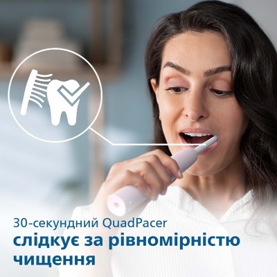 Щітка зубна електр. Philips, Sonicare 3100 series, 31т. колив/хв, насадок-1, рожевий (HX3671/11) Щітка зубна електр. Philips, Sonicare 3100 series, 31т. колив/хв, насадок-1, рожевий (HX3671/11)