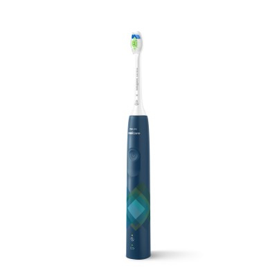 Щітка зубна електр. Philips, Sonicare 4100 Series, 31т. колив/хв, насадок-1, синій (HX3689/42)