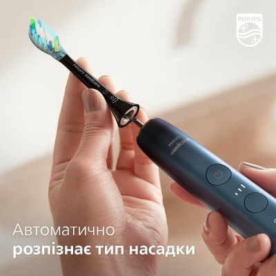 Щітка зубна електр. Philips, Sonicare DiamondClean 9000 Series, 62т. колив/хв, насадок-1, футляр, Bluetooth, чорний (HX9911/88) Щітка зубна електр. Philips, Sonicare DiamondClean 9000 Series, 62т. колив/хв, насадок-1, футляр, Bluetooth, чорний (HX9911/88)