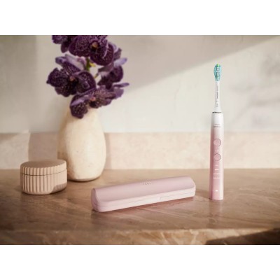 Щітка зубна електр. Philips, Sonicare DiamondClean Prestige 9900, 62т. колив/хв, насадок-1, SenseIQ, зарядний чохол, рожевий (HX Щітка зубна електр. Philips, Sonicare DiamondClean Prestige 9900, 62т. колив/хв, насадок-1, SenseIQ, зарядний чохол, рожевий (HX