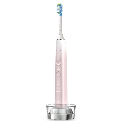 Щітка зубна електр. Philips, Sonicare DiamondClean Prestige 9900, 62т. колив/хв, насадок-1, SenseIQ, зарядний чохол, рожевий (HX Щітка зубна електр. Philips, Sonicare DiamondClean Prestige 9900, 62т. колив/хв, насадок-1, SenseIQ, зарядний чохол, рожевий (HX