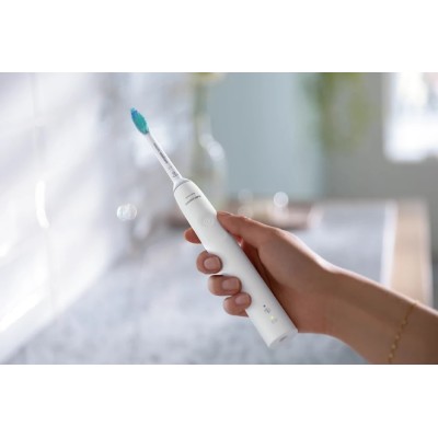 Щітка зубна електр. Philips, Sonicare Gemini 3100, 31т. колив/хв, насадок-1, футляр, білий (HX3673/13) Щітка зубна електр. Philips, Sonicare Gemini 3100, 31т. колив/хв, насадок-1, футляр, білий (HX3673/13)