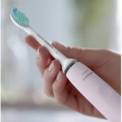 Щітка зубна електр. Philips, Sonicare Gemini 3100, 31т. колив/хв, насадок-1, футляр, рожевий (HX3673/11) Щітка зубна електр. Philips, Sonicare Gemini 3100, 31т. колив/хв, насадок-1, футляр, рожевий (HX3673/11)