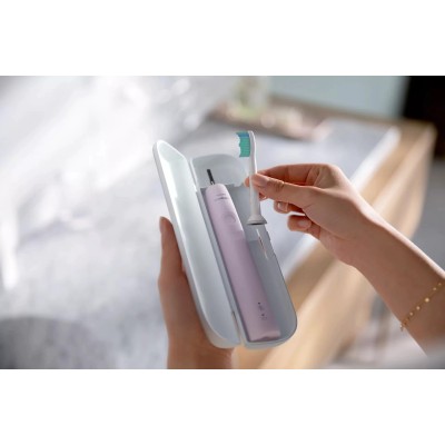Щітка зубна електр. Philips, Sonicare Gemini 3100, 31т. колив/хв, насадок-1, футляр, рожевий (HX3673/11) Щітка зубна електр. Philips, Sonicare Gemini 3100, 31т. колив/хв, насадок-1, футляр, рожевий (HX3673/11)