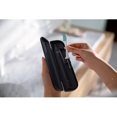 Щітка зубна електр. Philips, Sonicare Gemini 3100, 31т. колив/хв, насадок-1, футляр, чорний (HX3673/14) Щітка зубна електр. Philips, Sonicare Gemini 3100, 31т. колив/хв, насадок-1, футляр, чорний (HX3673/14)
