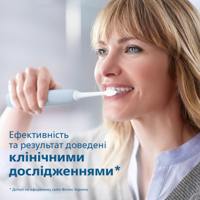 Щітка зубна електр. Philips, Sonicare ProtectiveClean 4300, 62т. колив/хв, насадок-1, блакитна (HX6803/04) Щітка зубна електр. Philips, Sonicare ProtectiveClean 4300, 62т. колив/хв, насадок-1, блакитна (HX6803/04)