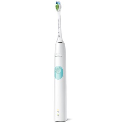 Щітка зубна електр. Philips, Sonicare ProtectiveClean 4300, 62т. колив/хв, насадок-1, футляр, білий (HX6807/28) Щітка зубна електр. Philips, Sonicare ProtectiveClean 4300, 62т. колив/хв, насадок-1, футляр, білий (HX6807/28)